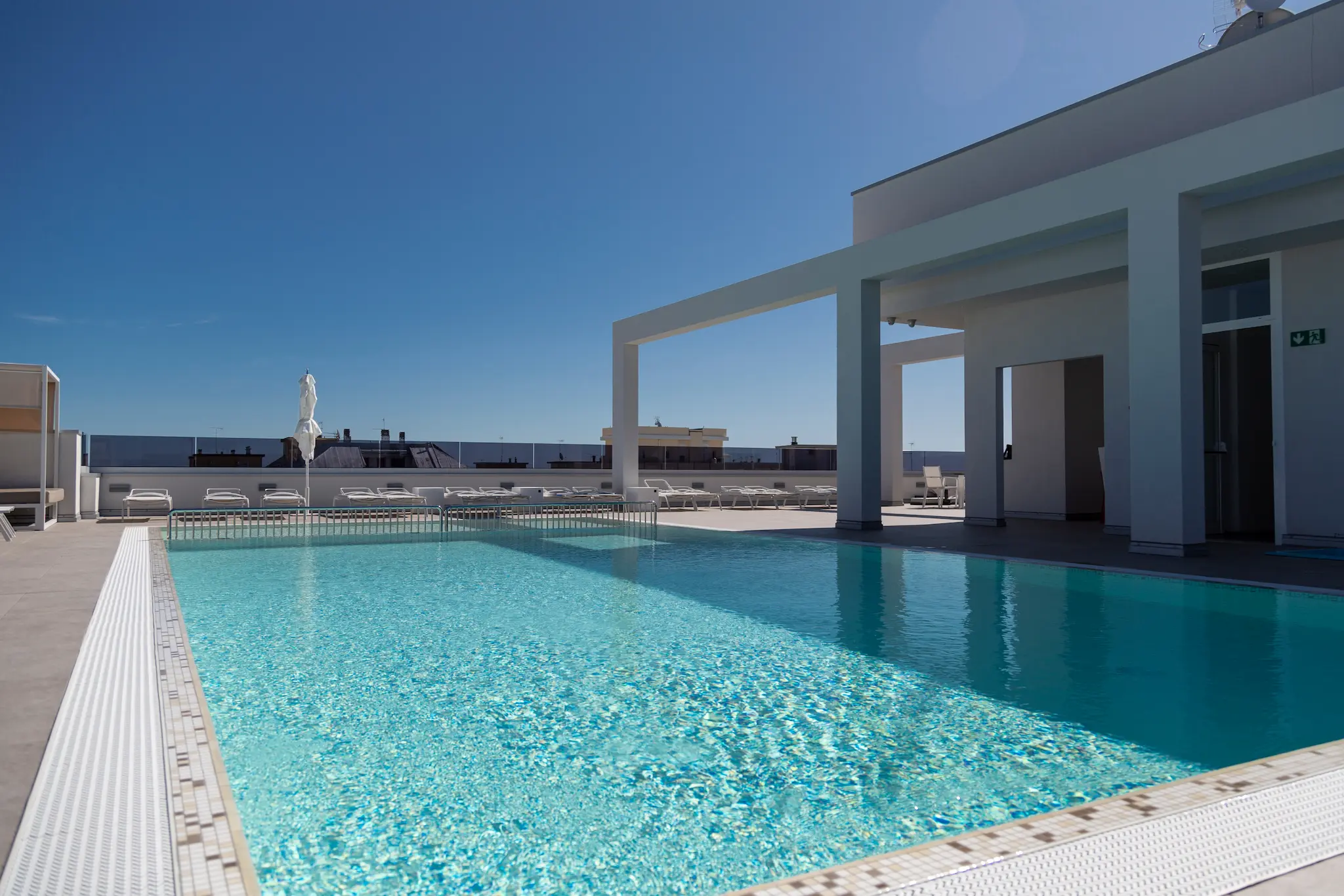 Piscina panoramica - Hotel Amburgo